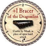+1 Bracer of the Dragonfist - 2008 (Platinum) - C184