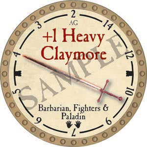 +1 Heavy Claymore - 2020 (Gold) - C157