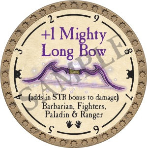 +1 Mighty Longbow - 2018 (Gold) - C26
