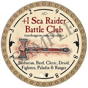 +1 Sea Raider Battle Club - 2025 (Gold) - C165
