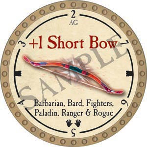 +1 Short Bow - 2020 (Gold) - C157