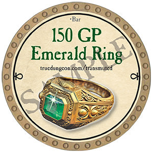 150 GP Emerald Ring - 2024 (Gold) - C185