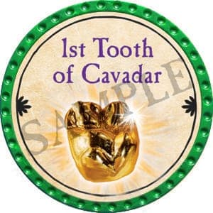 1st Tooth of Cavadar - 2015 (Light Green) - C132