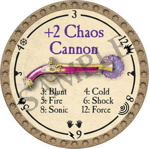 +2 Chaos Cannon - 2022 (Gold) - C157