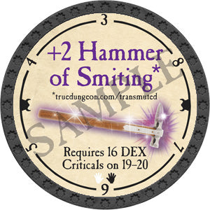 +2 Hammer of Smiting - 2018 (Onyx) - C157