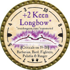 +2 Keen Longbow - 2014 (Gold) - C154