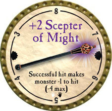 +2 Scepter of Might - 2011 (Gold) - C164