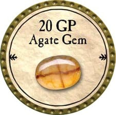 20 GP Agate Gem (C) - 2009 (Gold) - C132