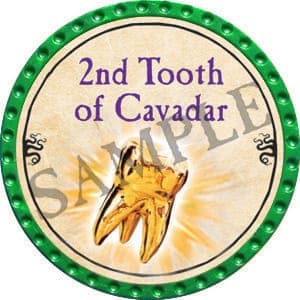 2nd Tooth of Cavadar - 2016 (Light Green) - C119