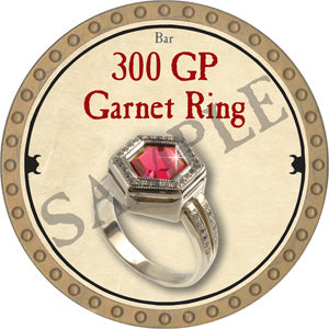 300 GP Garnet Ring - 2018 (Gold) - C135