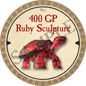 400 GP Ruby Sculpture - 2019 (Gold) - C135