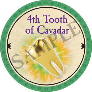 4th Tooth of Cavadar - 2018 (Light Green) - C119