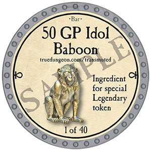 50 GP Idol Baboon - 2024 (Platinum) - C196