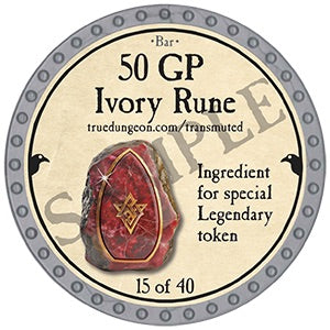 50 GP Ivory Rune - 2025 (Platinum) - C1