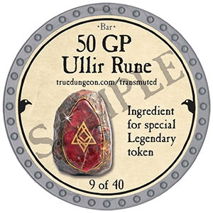 50 GP Ullir Rune - 2025 (Platinum) - C201