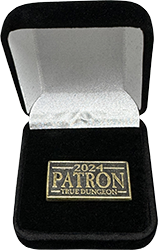 2024 Patron Lapel Pin and Patron Code