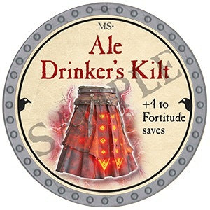 Ale Drinker's Kilt - 2025 (Platinum) - R