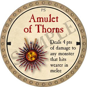 Amulet of Thorns - 2020 (Gold) - C37
