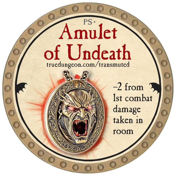 Amulet of Undeath - 2026 (Gold) - C211