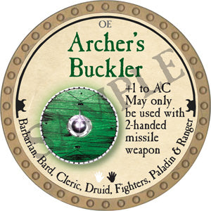 Archer's Buckler - 2018 (Gold) - C156