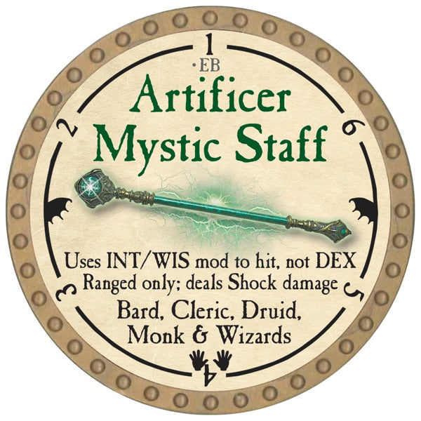 Artificer Mystic Staff - 2026 (Gold) - UC