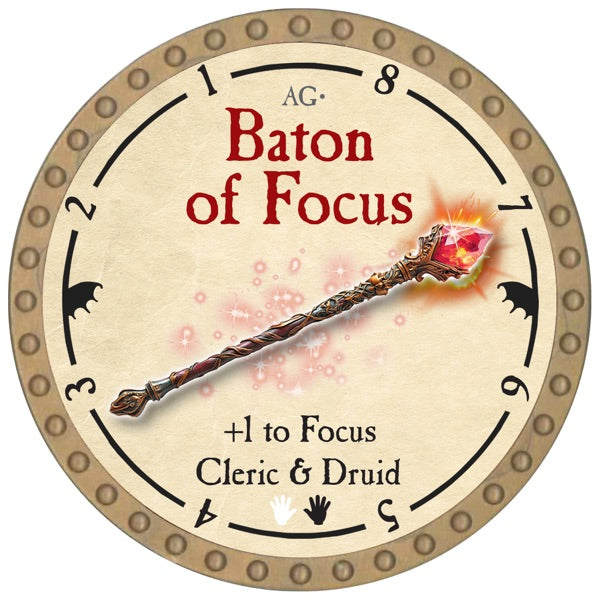 Baton of Focus - 2026 (Gold) - C211