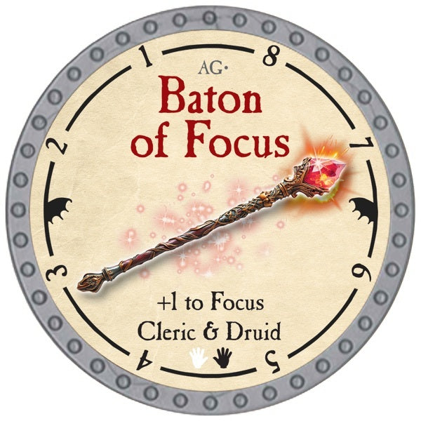 Baton of Focus - 2026 (Platinum) - R