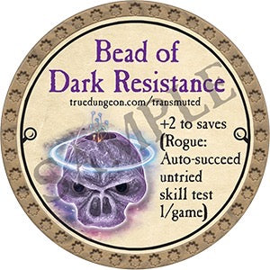 Bead of Dark Resistance - 2023 (Gold) - C154