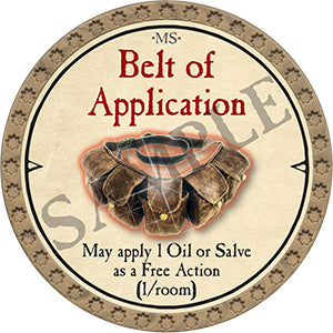 Belt of Application - 2021 (Gold) - C166