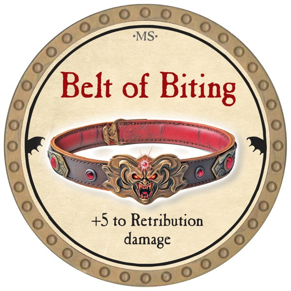Belt of Biting - 2026 (Gold) - C130