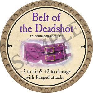 Belt of the Deadshot - 2022 (Gold) - C154