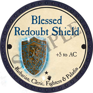 Blessed Redoubt Shield - 2017 (Blue) - C132