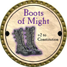 Boots of Might - 2011 (Gold) - C007