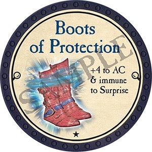 Boots of Protection - 2023 (Blue) - C164
