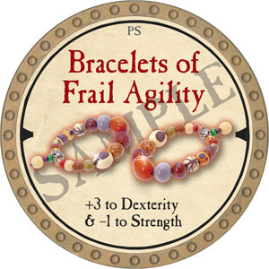 Bracelets of Frail Agility - 2019 (Gold) - C184