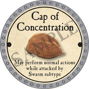 Cap of Concentration - 2017 (Platinum) - C144