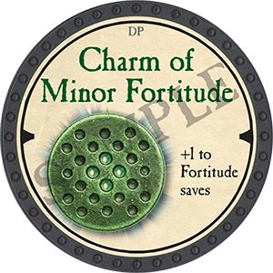 Charm of Minor Fortitude - 2019 (Onyx) - C132