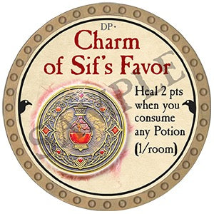 Charm of Sif's Favor - 2025 (Gold) - C140