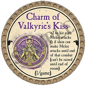 Charm of Valkyrie's Kiss - 2025 (Gold) - C154