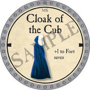 Cloak of the Cub - 2020 (Platinum) - C157