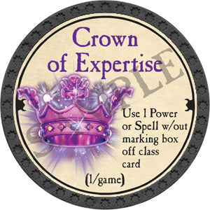 Crown of Expertise - 2018 (Onyx) - C189