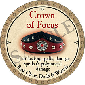 Crown of Focus - 2021 (Gold) - C184