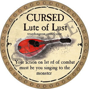 CURSED Lute of Lust - 2022 (Gold) - C37