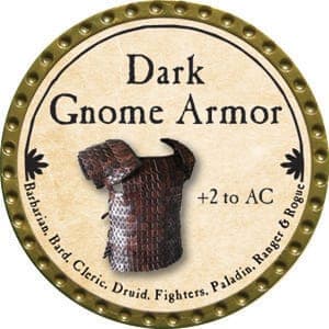 Dark Gnome Armor - 2015 (Gold) - C165