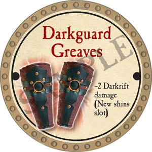 Darkguard Greaves - 2017 (Gold) - C156