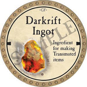 Darkrift Ingot - 2020 (Gold) - C140