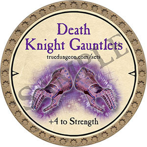 Death Knight Gauntlets - 2021 (Gold) - C101