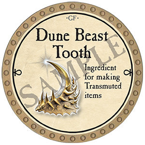 Dune Beast Tooth - 2024 (Gold) - C210