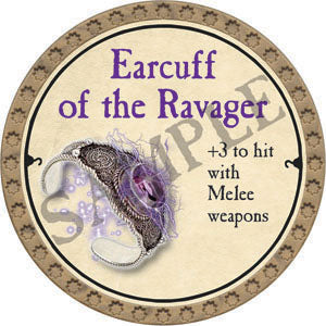 Earcuff of the Ravager - 2022 (Gold) - C154