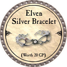 Elven Silver Bracelet - 2010 (Platinum) - C17